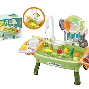 اسباب بازی سینک ظرفشویی پایه دار کودک Fun Kitchen Sink_اسباب بازی